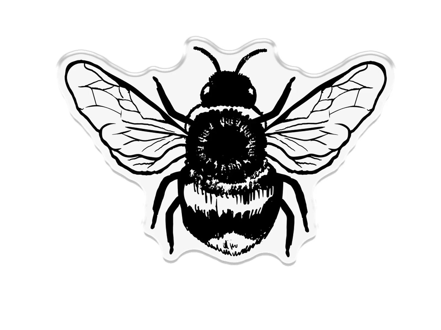 Nature's Garden Flora & Fauna Stamp & Die - Fly High