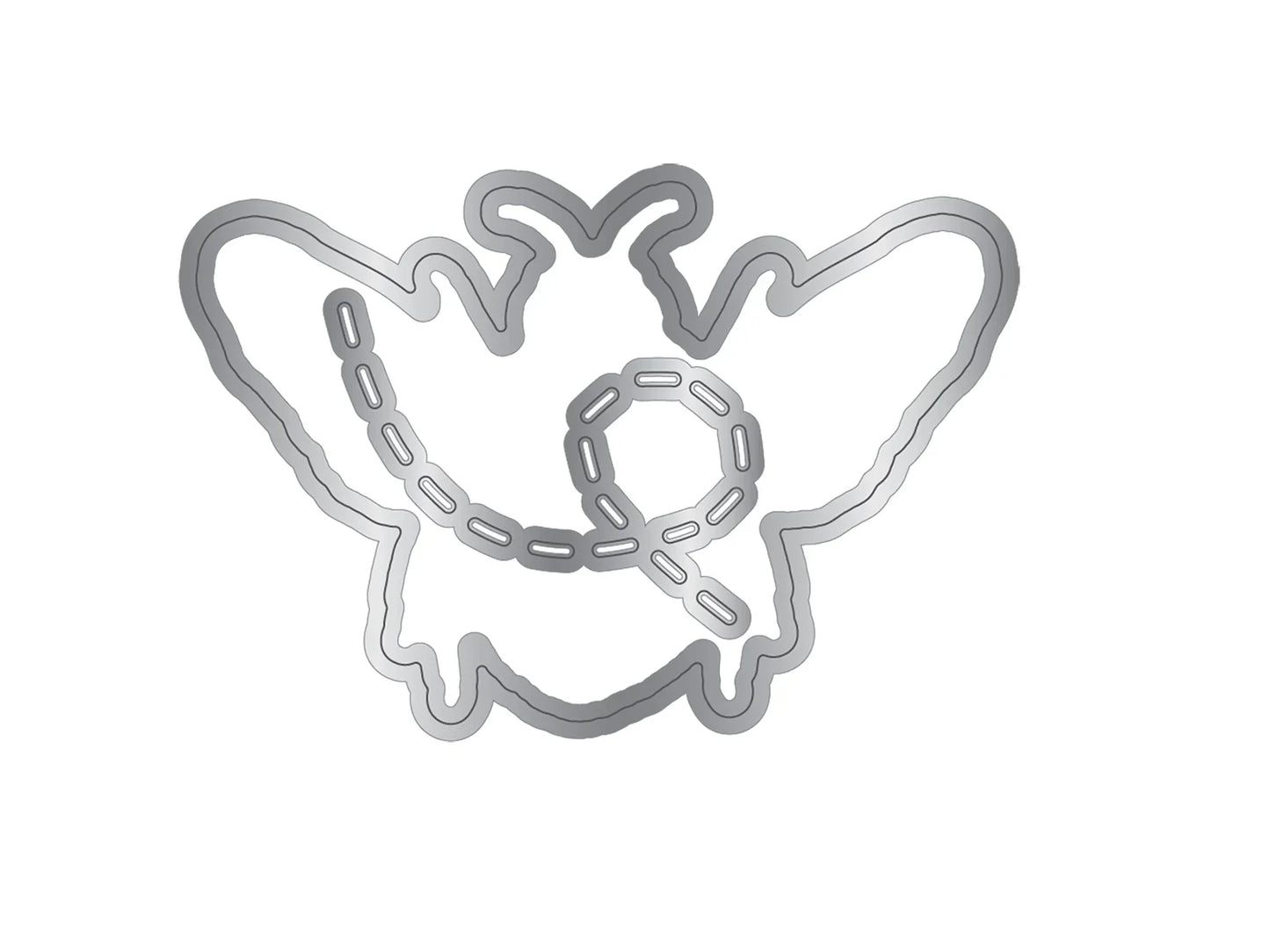 Nature's Garden Flora & Fauna Stamp & Die - Fly High