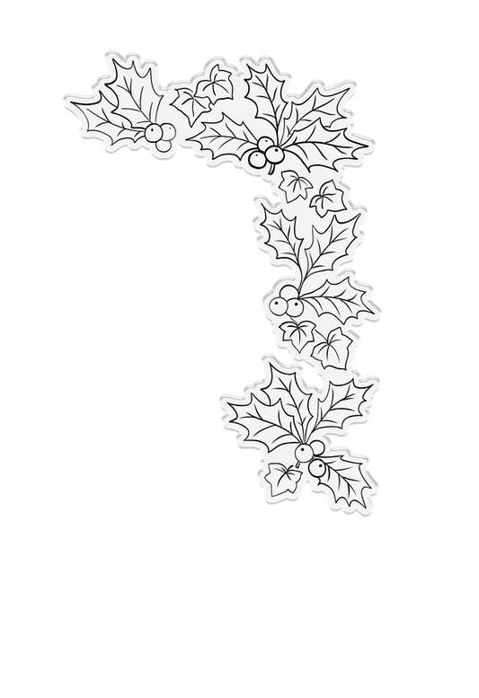 Nature’s Garden - Stamp and Die - The Holly and the Ivy