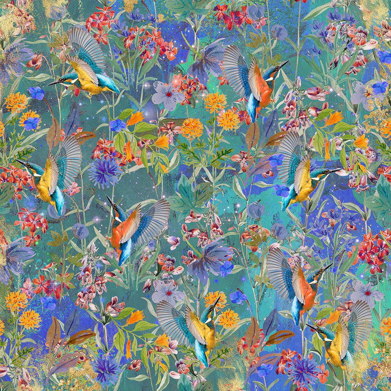 Nature's Garden - Kingfisher Collection - 6" x 6" Paper Pad