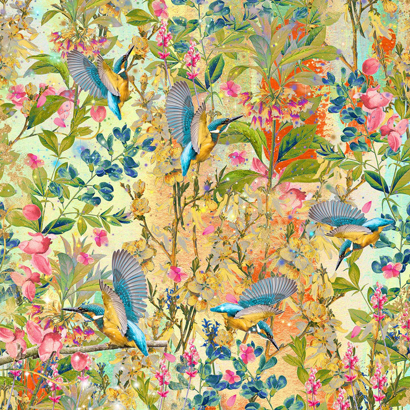 Nature's Garden - Kingfisher Collection - 6" x 6" Paper Pad