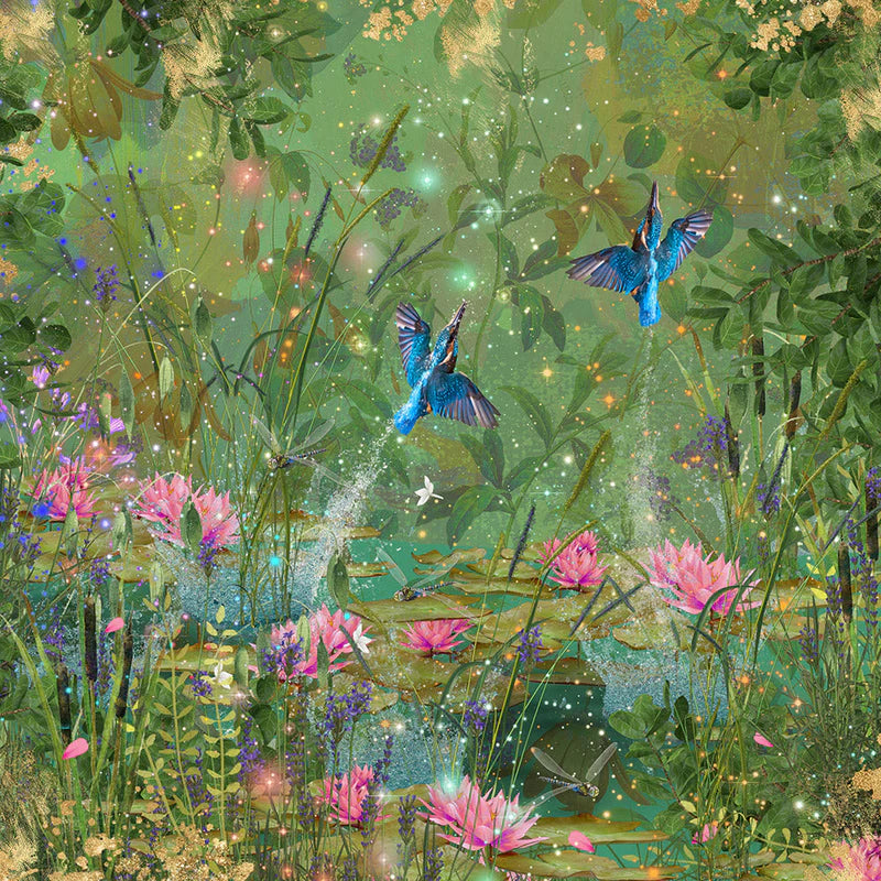 Nature's Garden - Kingfisher Collection - 6" x 6" Paper Pad