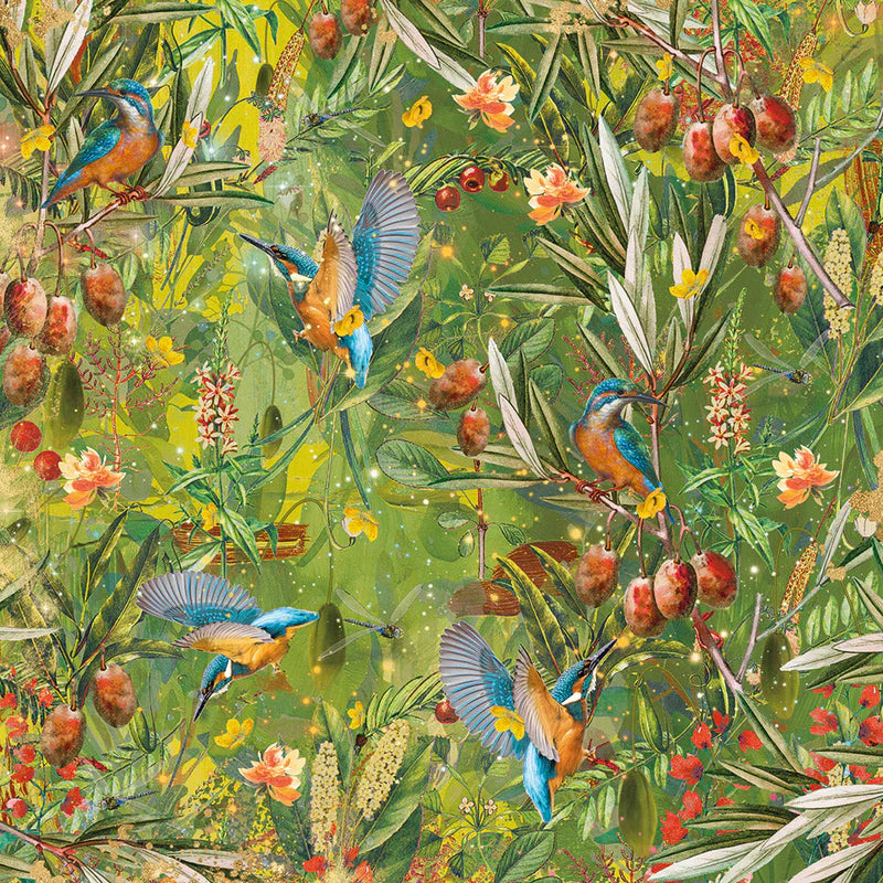 Nature's Garden - Kingfisher Collection - 6" x 6" Paper Pad