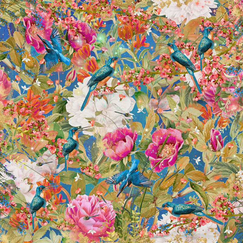 Nature's Garden - Kingfisher Collection - 6" x 6" Paper Pad