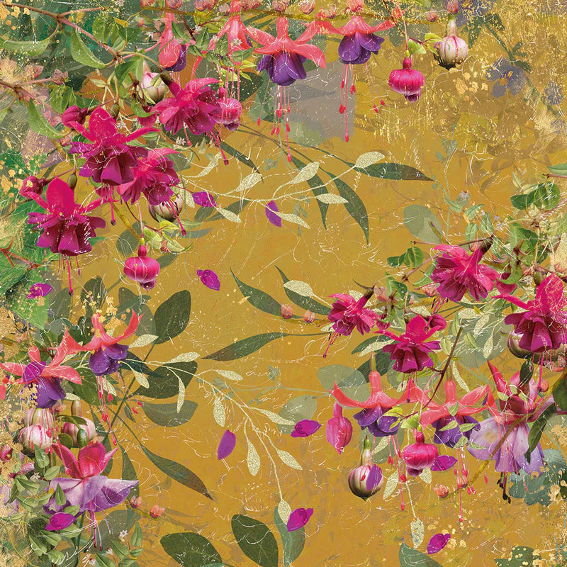 Nature's Garden - Fabulous Fuchsia - 12" x 12" Paper Pad