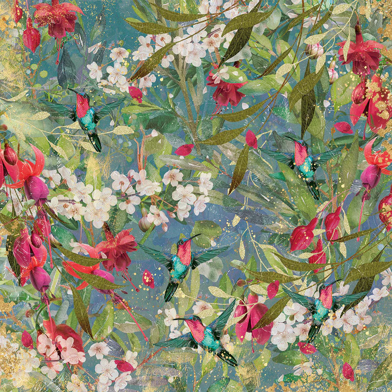 Nature's Garden - Fabulous Fuchsia - 12" x 12" Paper Pad