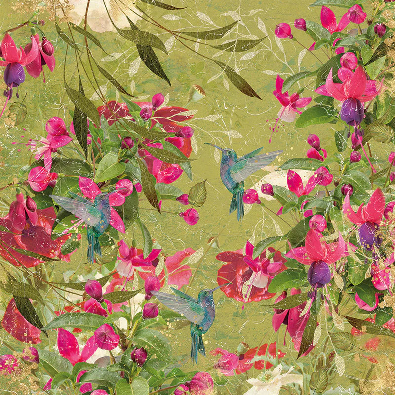 Nature's Garden - Fabulous Fuchsia - 12" x 12" Paper Pad