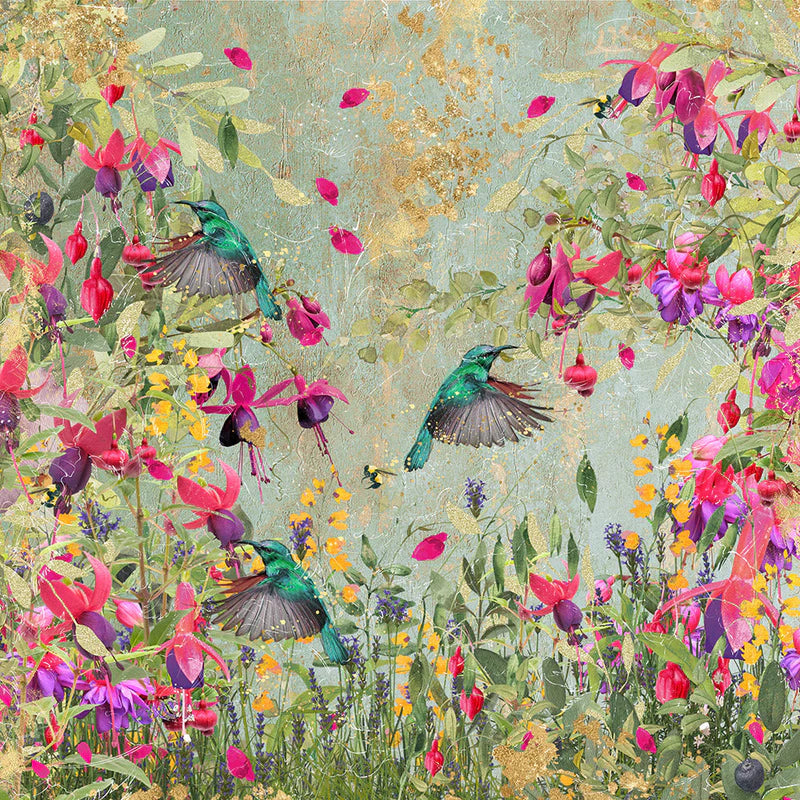Nature's Garden - Fabulous Fuchsia - 12" x 12" Paper Pad
