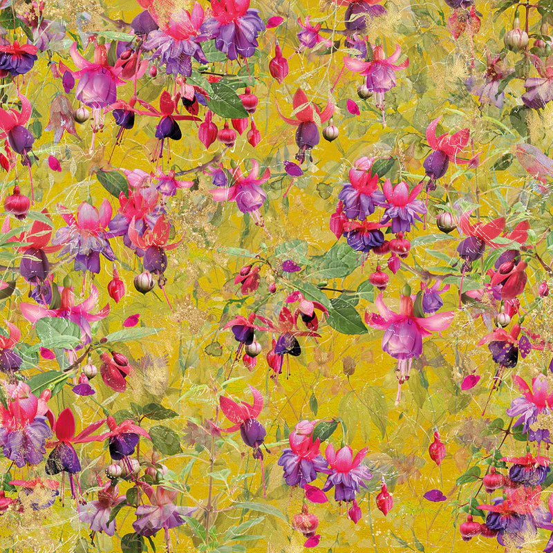 Nature's Garden - Fabulous Fuchsia - 12" x 12" Paper Pad