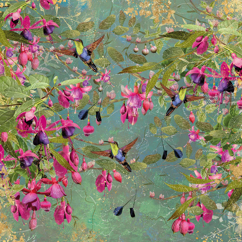 Nature's Garden - Fabulous Fuchsia - 12" x 12" Paper Pad