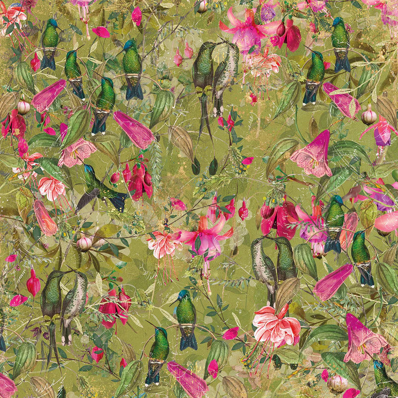 Nature's Garden - Fabulous Fuchsia - 12" x 12" Paper Pad