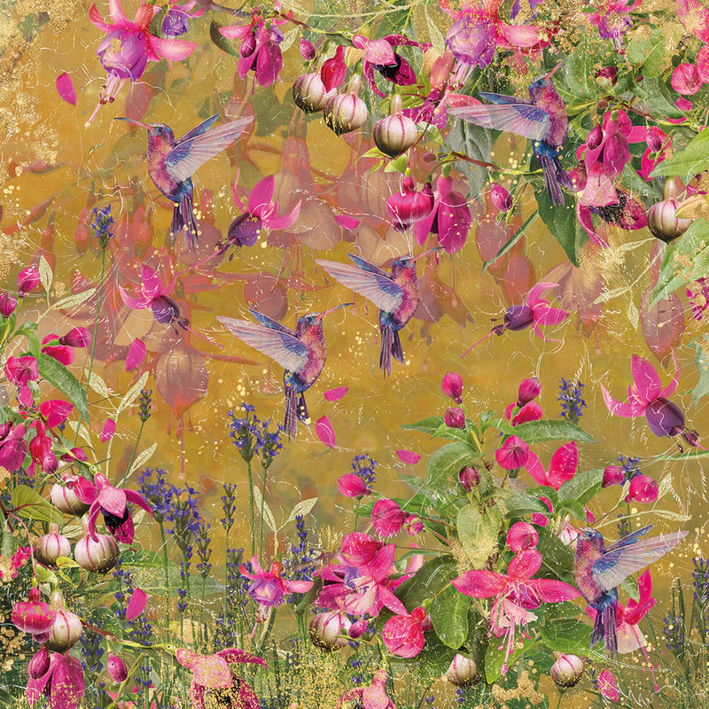 Nature's Garden - Fabulous Fuchsia - 12" x 12" Paper Pad
