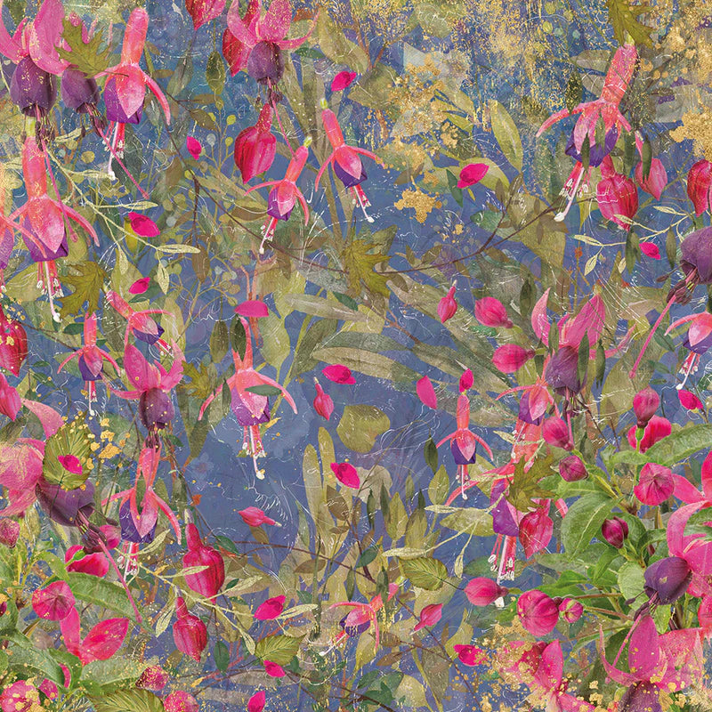 Nature's Garden - Fabulous Fuchsia - 12" x 12" Paper Pad