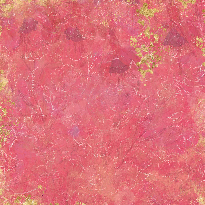 Nature's Garden - Fabulous Fuchsia - 6" x 6” Paper Pad