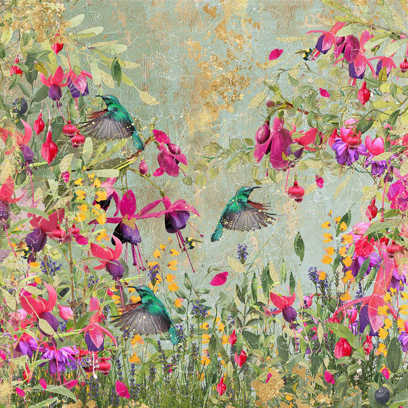 Nature's Garden - Fabulous Fuchsia - 6" x 6” Paper Pad