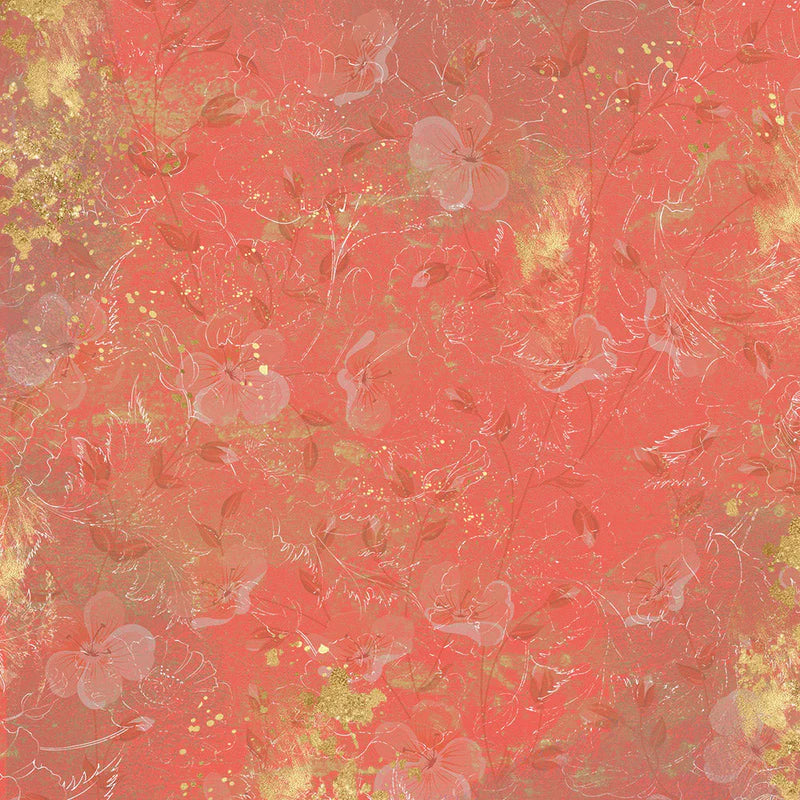 Nature's Garden - Fabulous Fuchsia - 6" x 6” Paper Pad