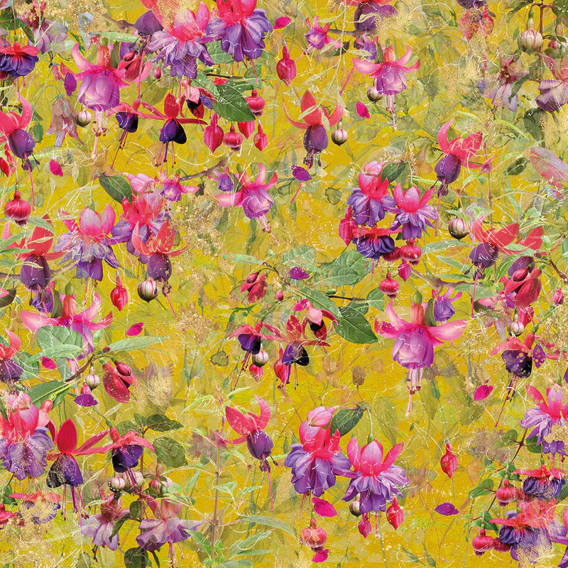 Nature's Garden - Fabulous Fuchsia - 6" x 6” Paper Pad