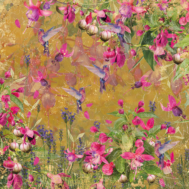 Nature's Garden - Fabulous Fuchsia - 6" x 6” Paper Pad