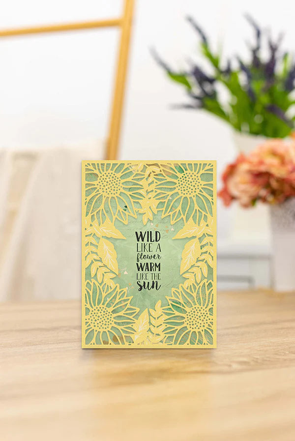 Nature's Garden Sunflower Collection Die - Sunflower Splendor