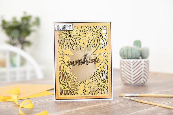 Nature's Garden Sunflower Collection Die - Sunflower Splendor