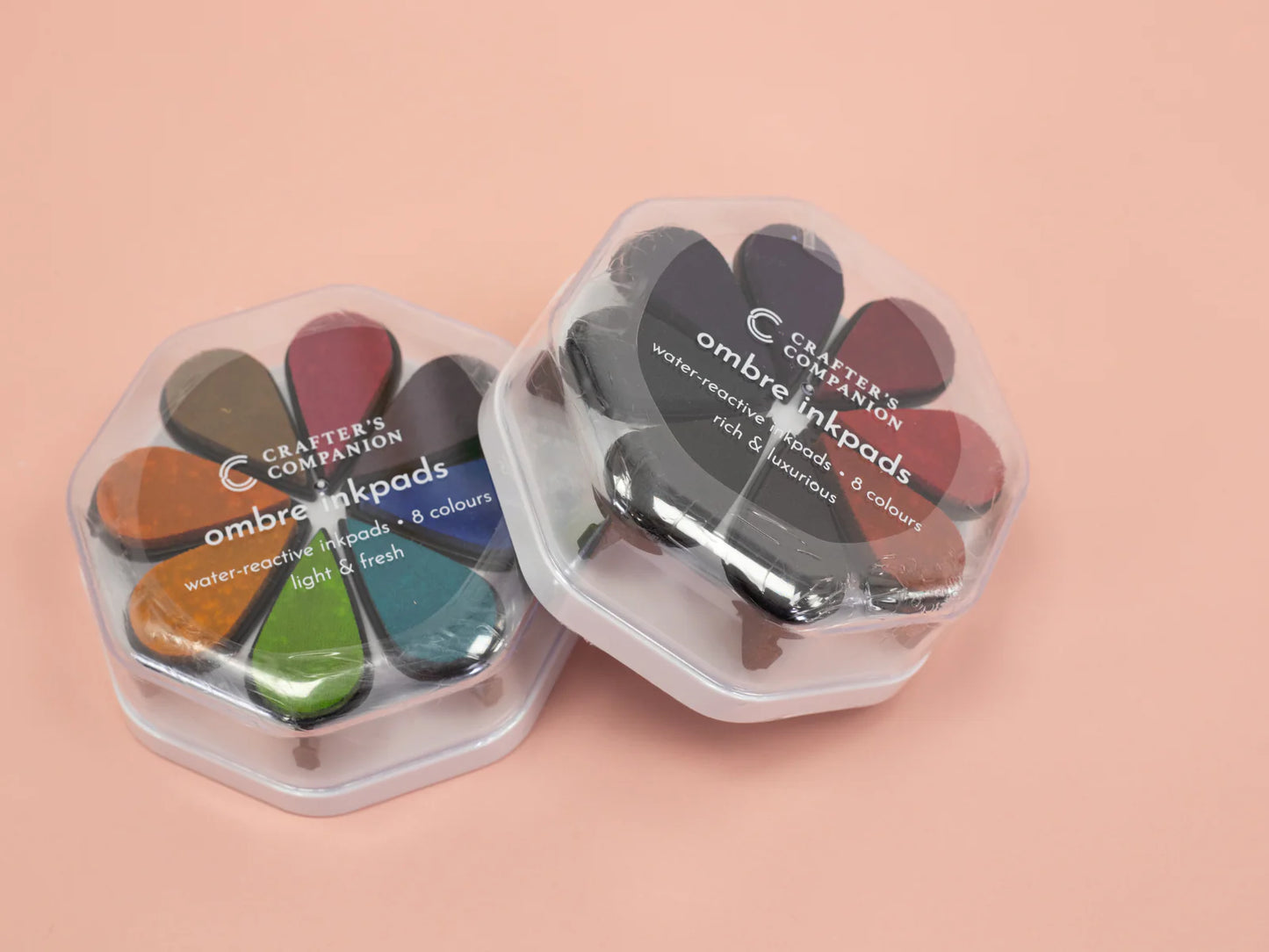 Crafters Companion Water Reactive Ombre Inkpads - Light and Fresh