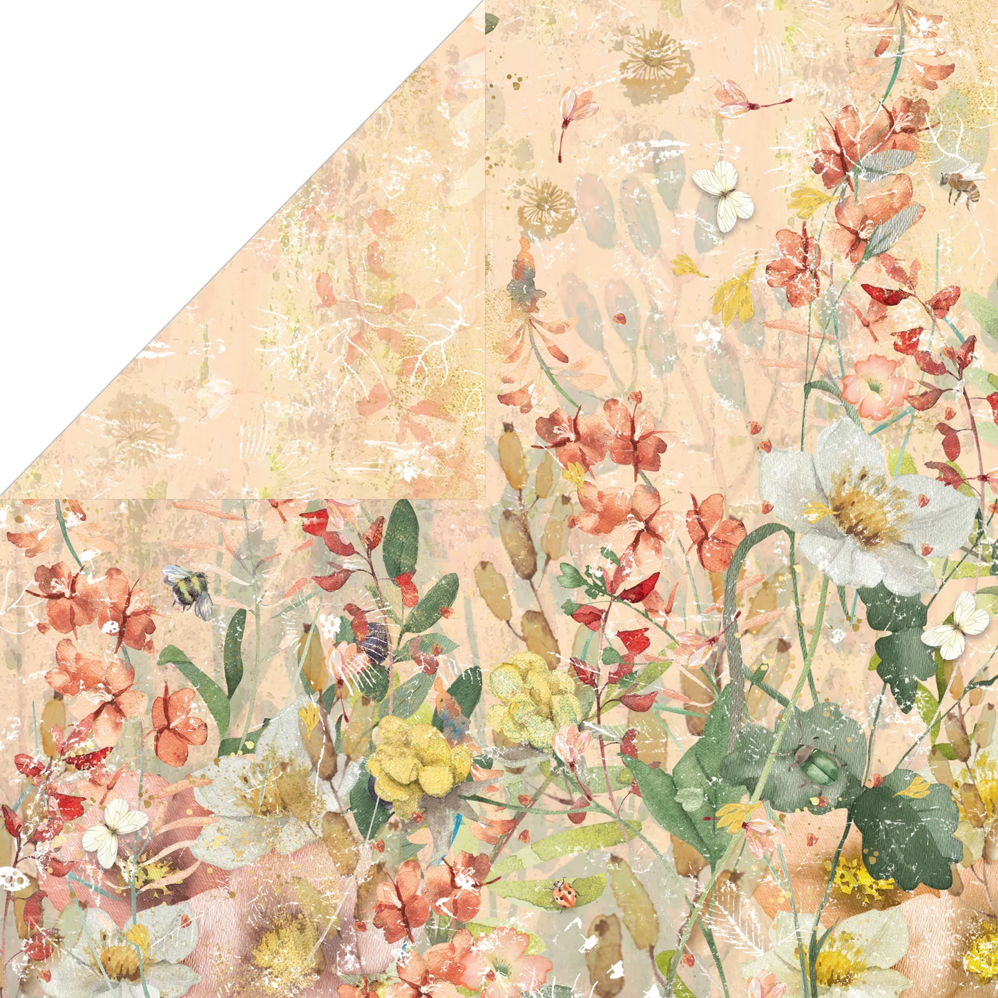 Nature's Garden Flora & Fauna - 12"x12" Paper Pad