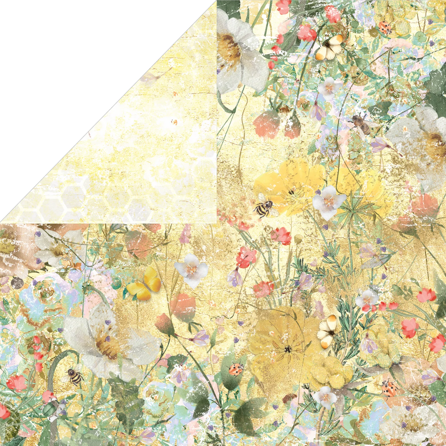 Nature's Garden Flora & Fauna - 12"x12" Paper Pad