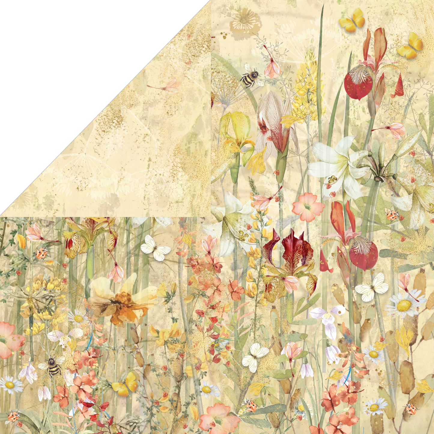 Nature's Garden Flora & Fauna - 12"x12" Paper Pad