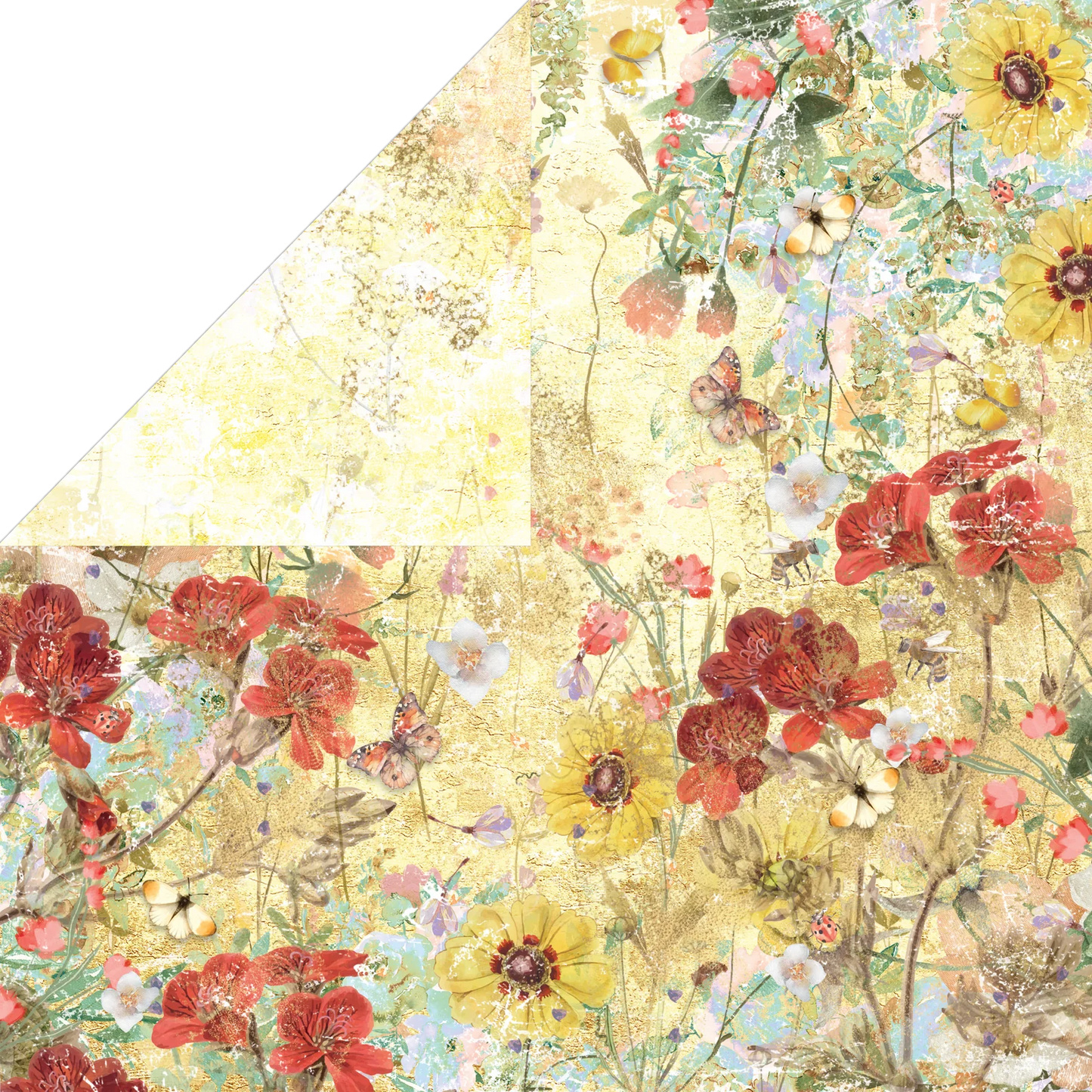 Nature's Garden Flora & Fauna - 12"x12" Paper Pad