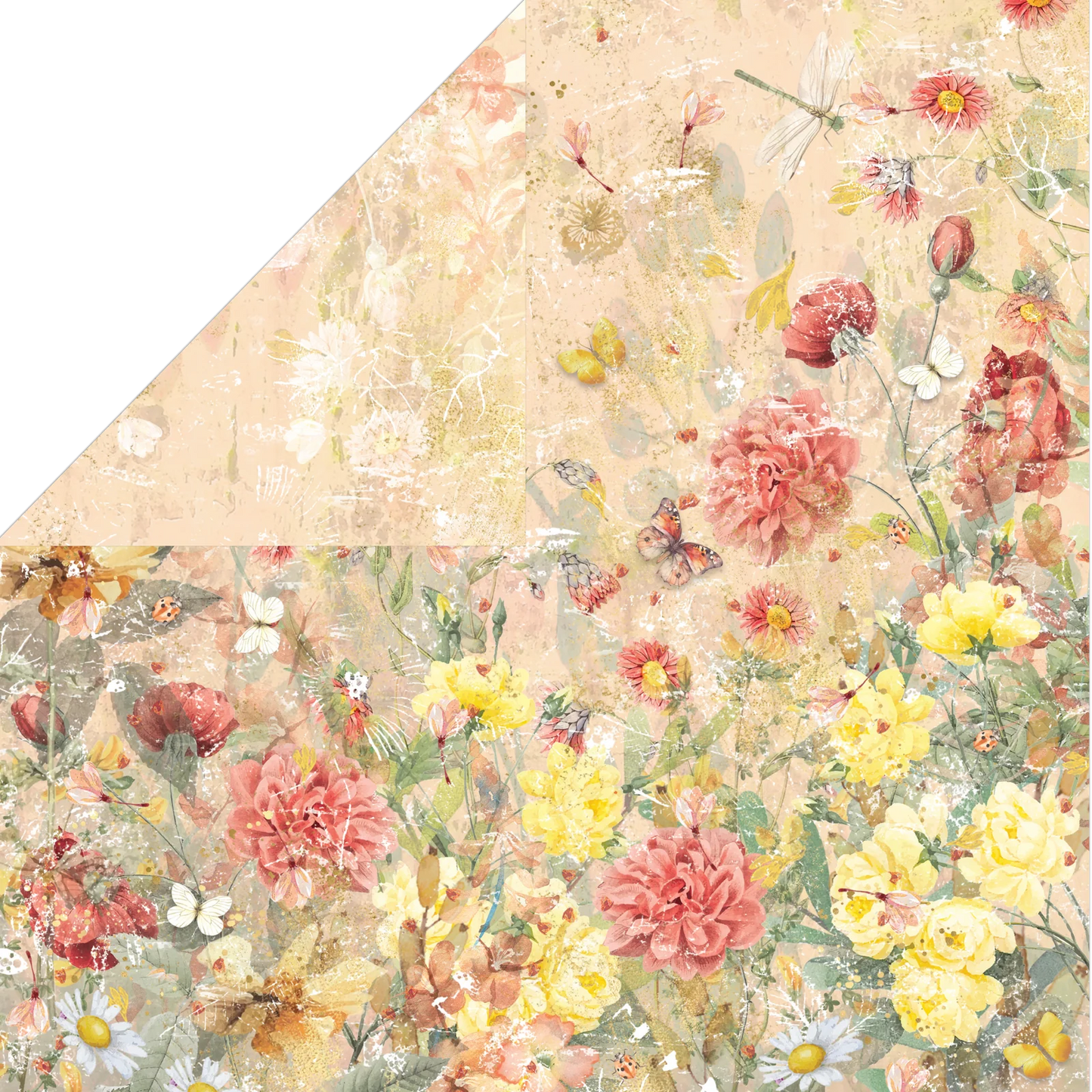 Nature's Garden Flora & Fauna - 12"x12" Paper Pad