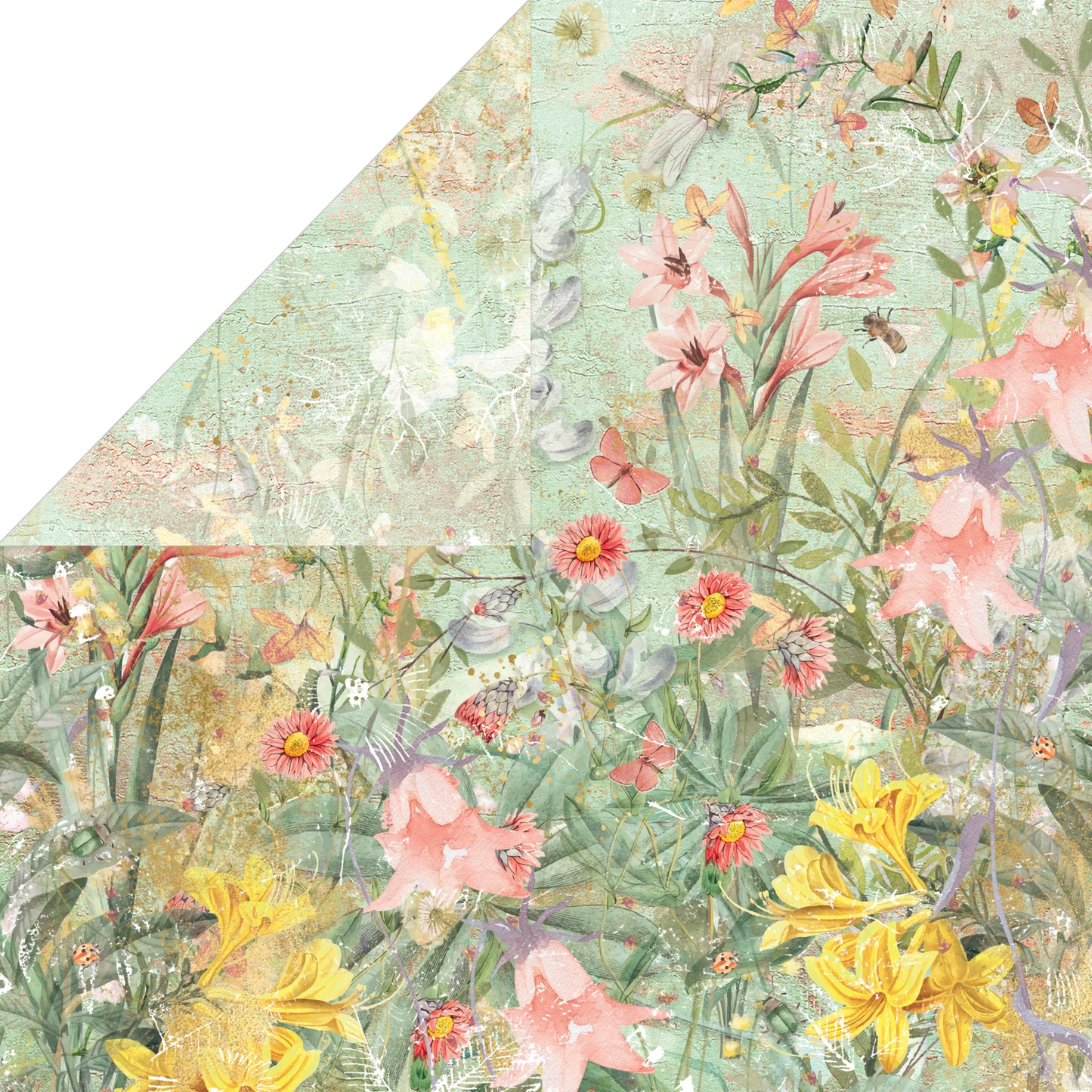 Nature's Garden Flora & Fauna - 12"x12" Paper Pad