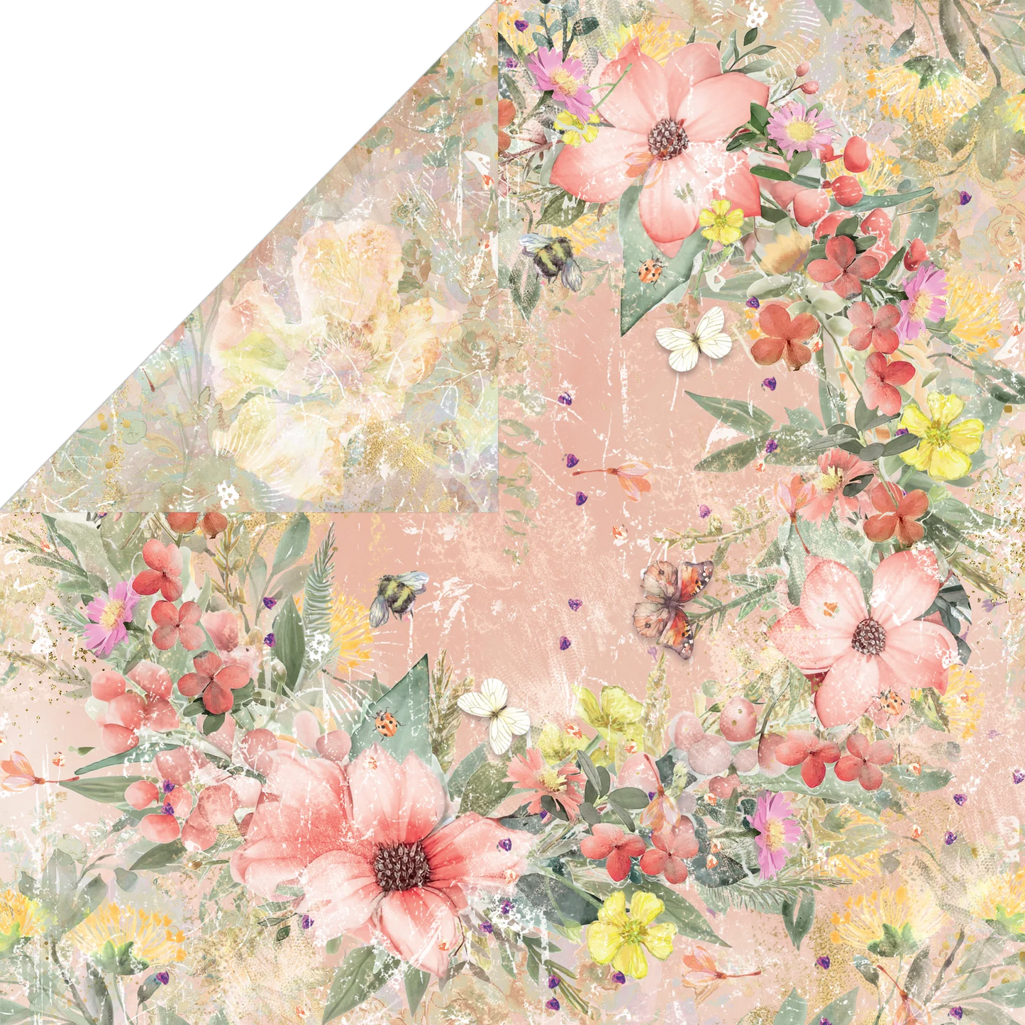 Nature's Garden Flora & Fauna - 12"x12" Paper Pad