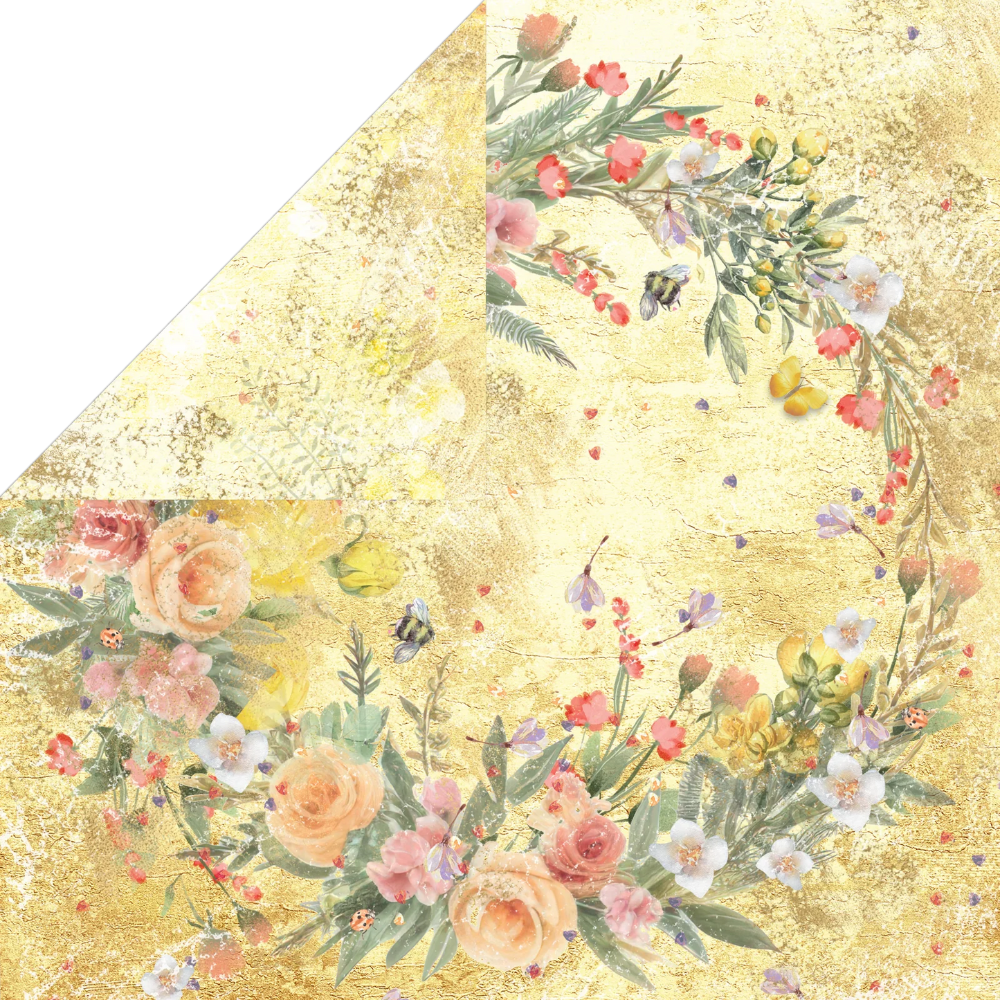 Nature's Garden Flora & Fauna - 12"x12" Paper Pad