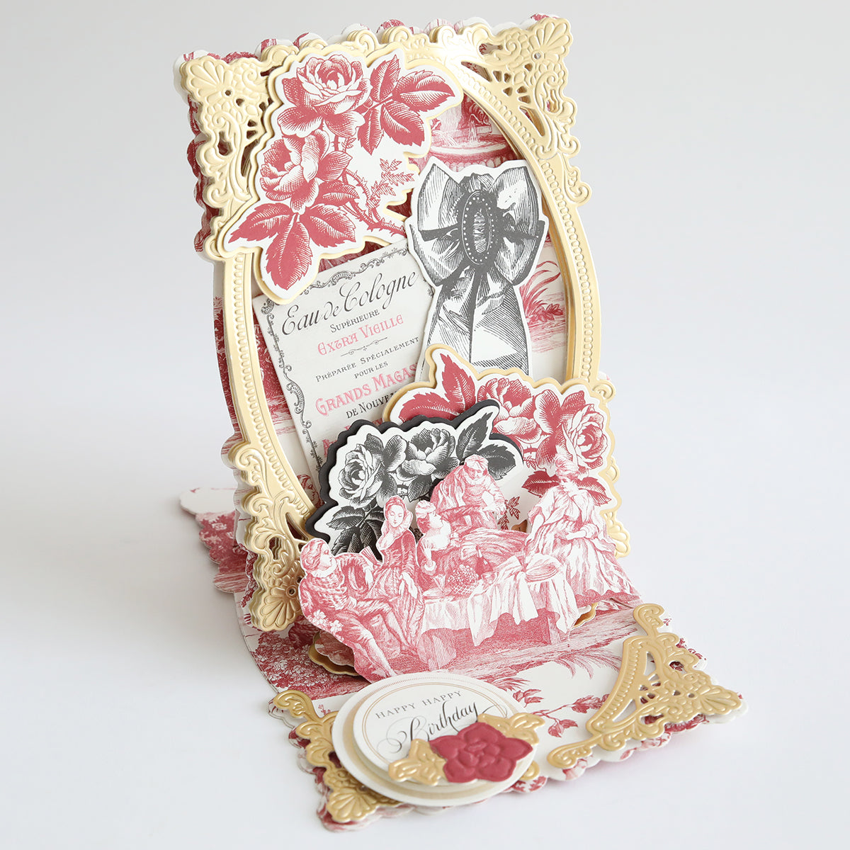 Toile Doublesided 300gsm Cardstock