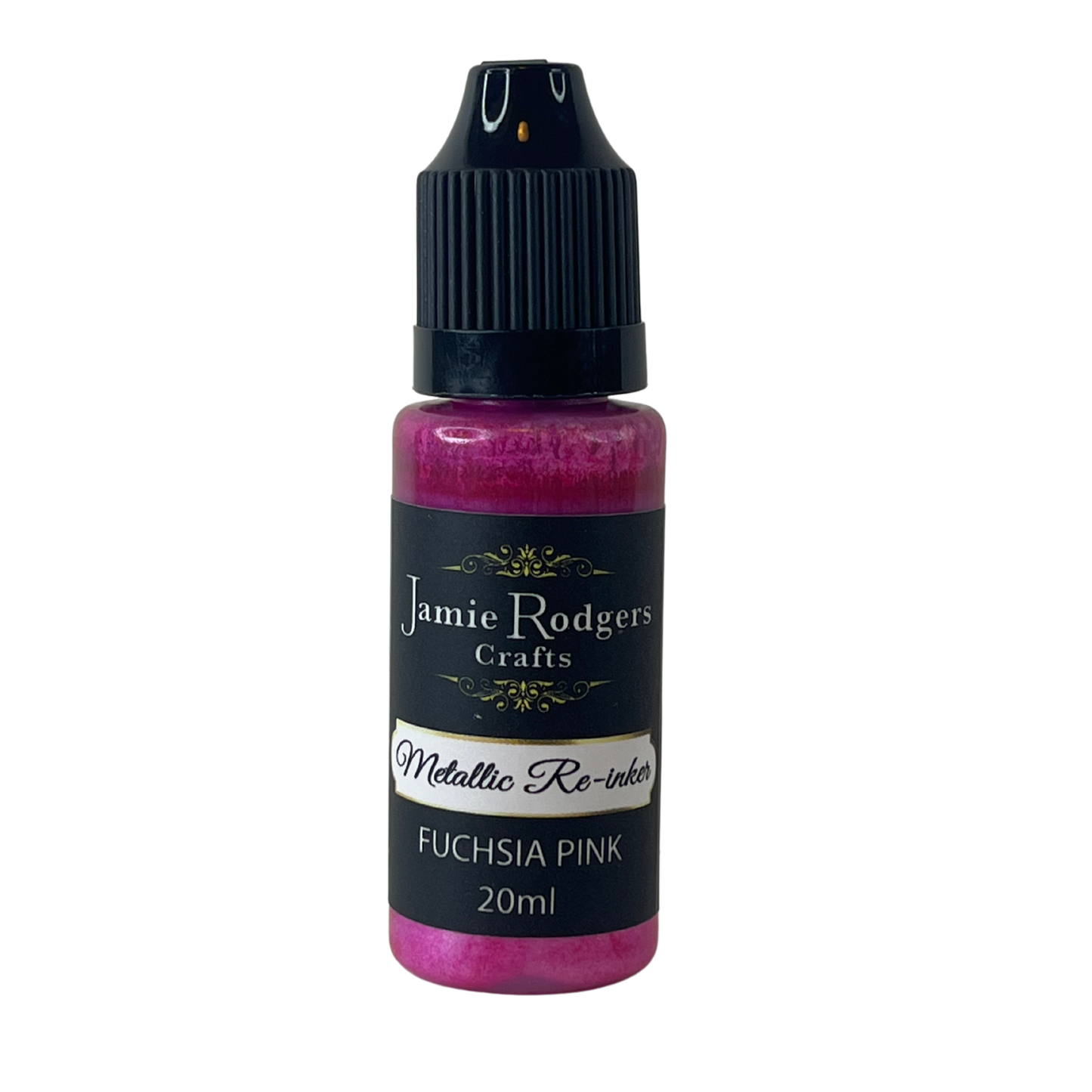 Jamie Rodgers Crafts - Metallic Re-Inkers - Fuchsia Pink