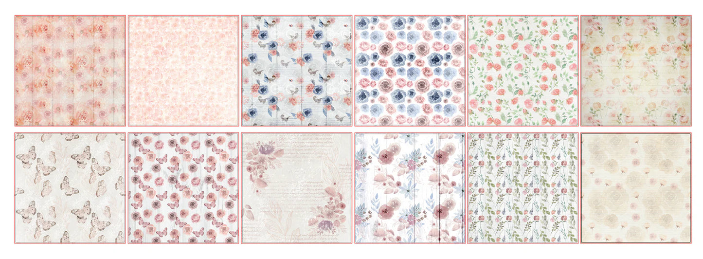Crafters Companion Sara Signature Special Papers Box 12" x 12"