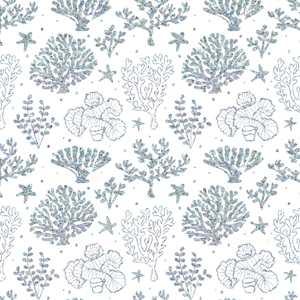 Sara Signature - Enchanted Ocean - Luxury Foiled Acetate - 8" x 8" - Iridescent