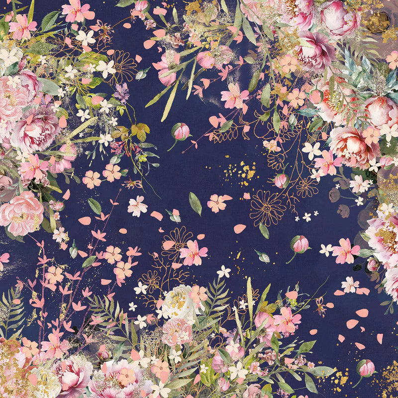 Sara Signature Floral Elegance 12” x 12” Paper Pad