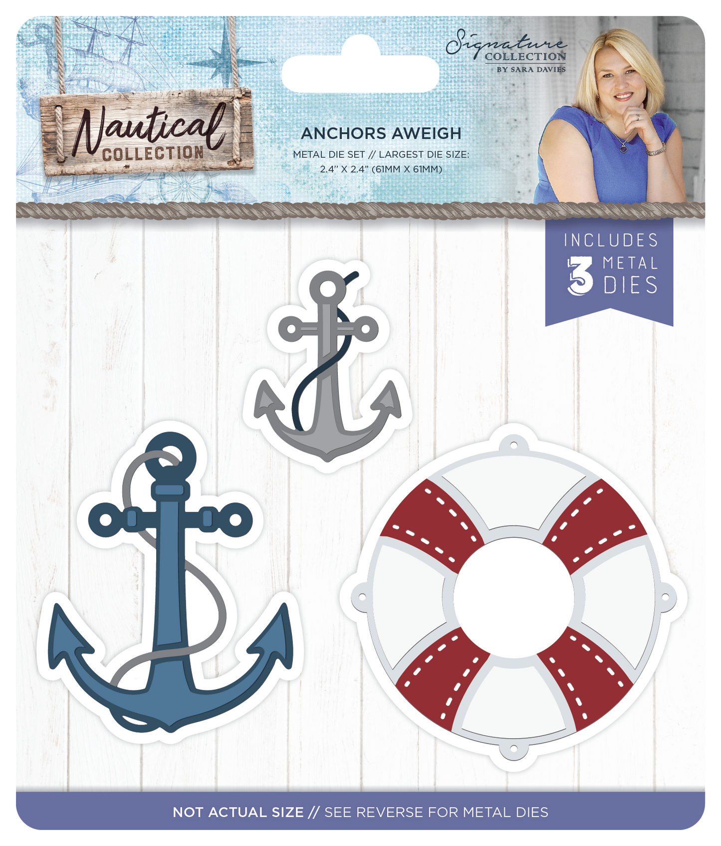 Nautical - Metal Die Set - Anchors Away