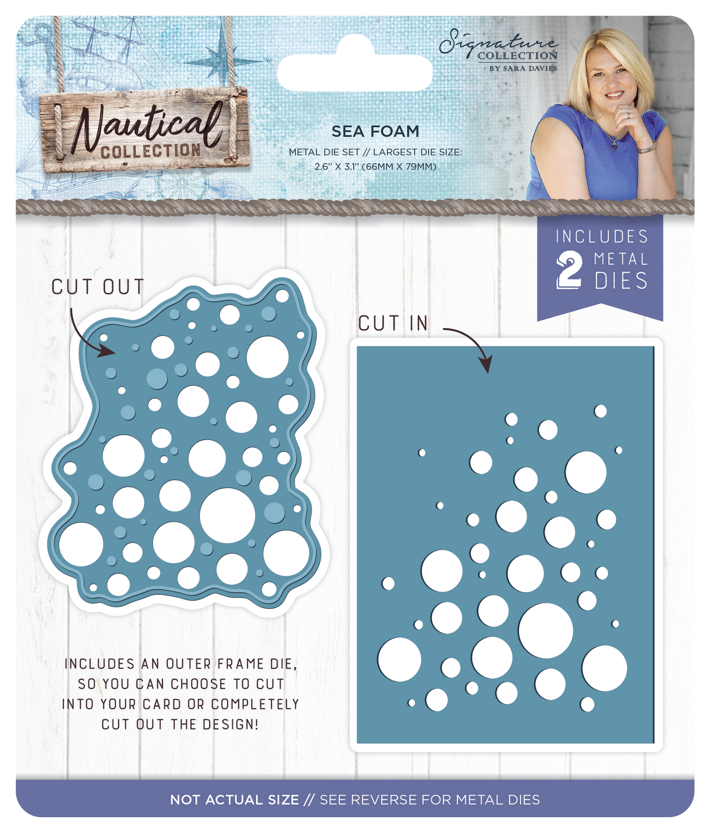 Nautical - Metal Die Set - Sea Foam