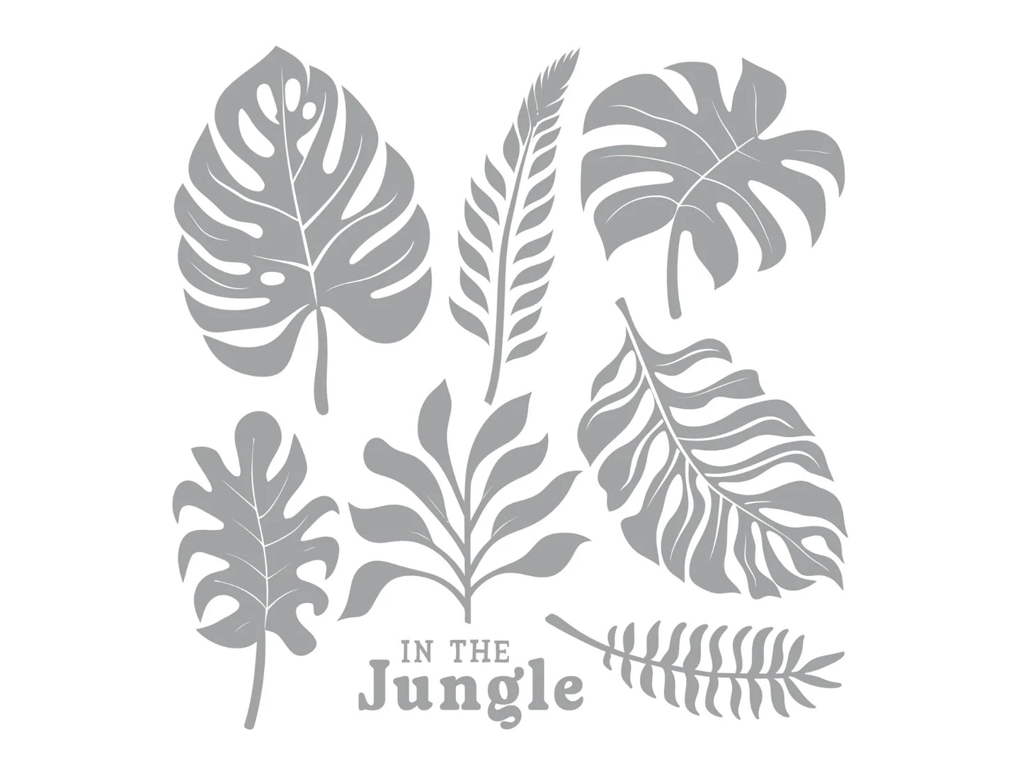 Sara Signature Royal Jungle 6” x 6” Foil Transfers