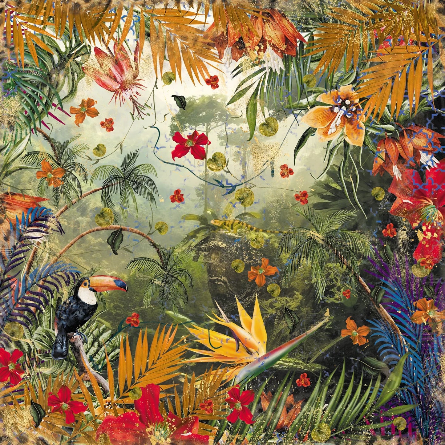 Sara Signature Royal Jungle 12” x 12” Paper Pad