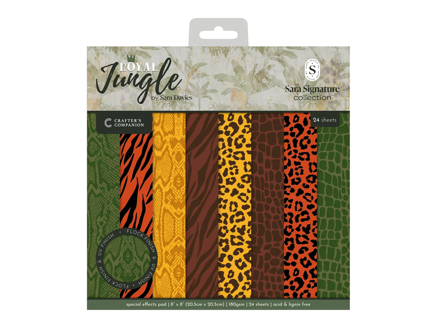 Sara Signature Royal Jungle Special Effects Pad - 8” x 8”