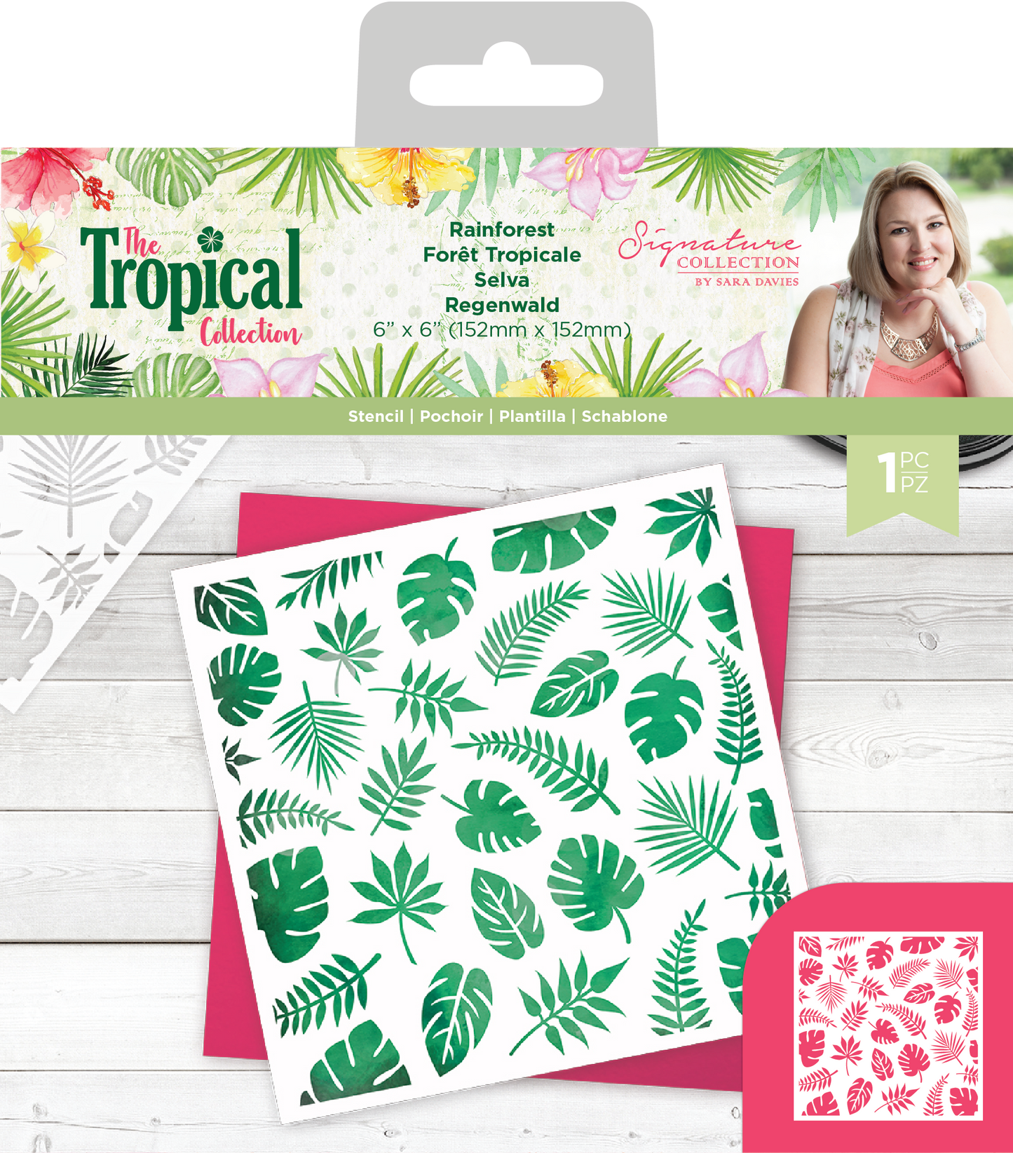 CC - Tropical Collection - Stencil - Rainforest