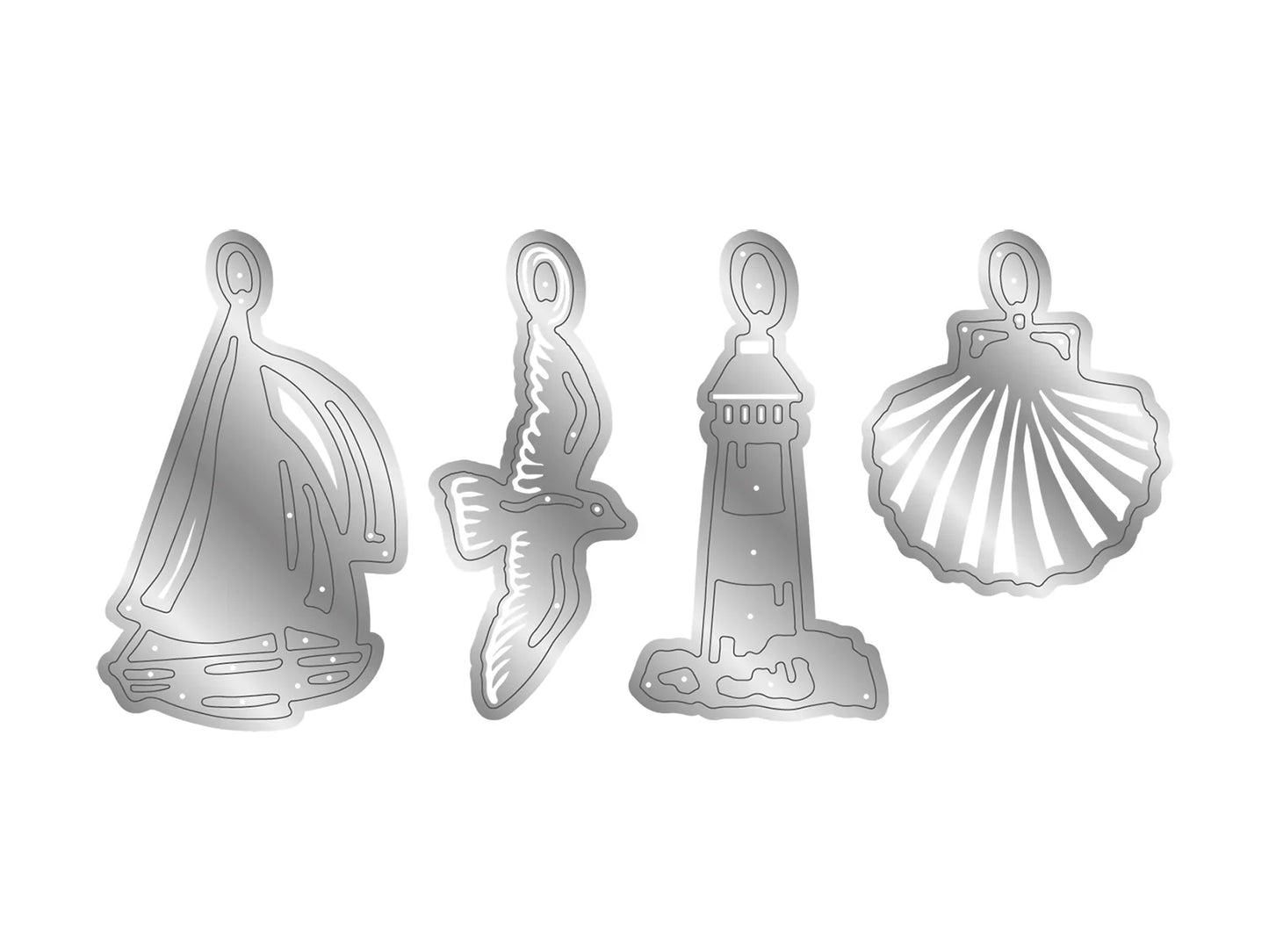 Sheena Douglass Charm of the Sea Metal Die - Sea Charms
