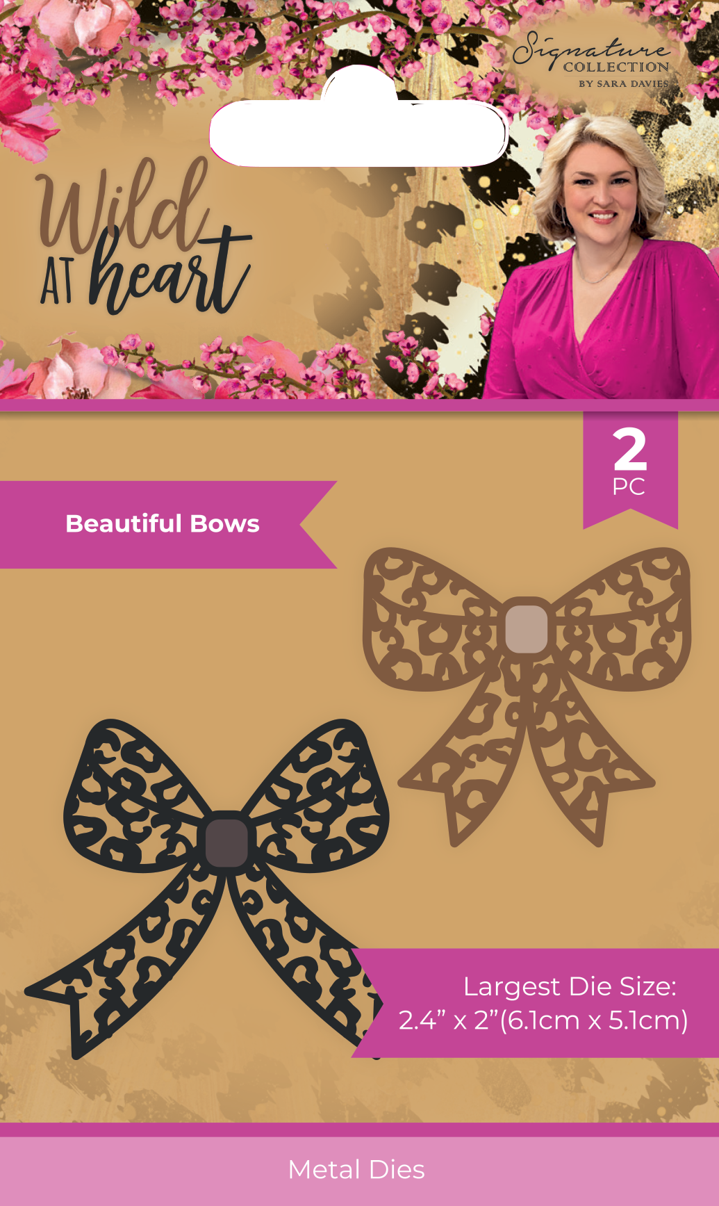 Signature Collection - Wild at Heart - Metal Die - Beautiful Bows