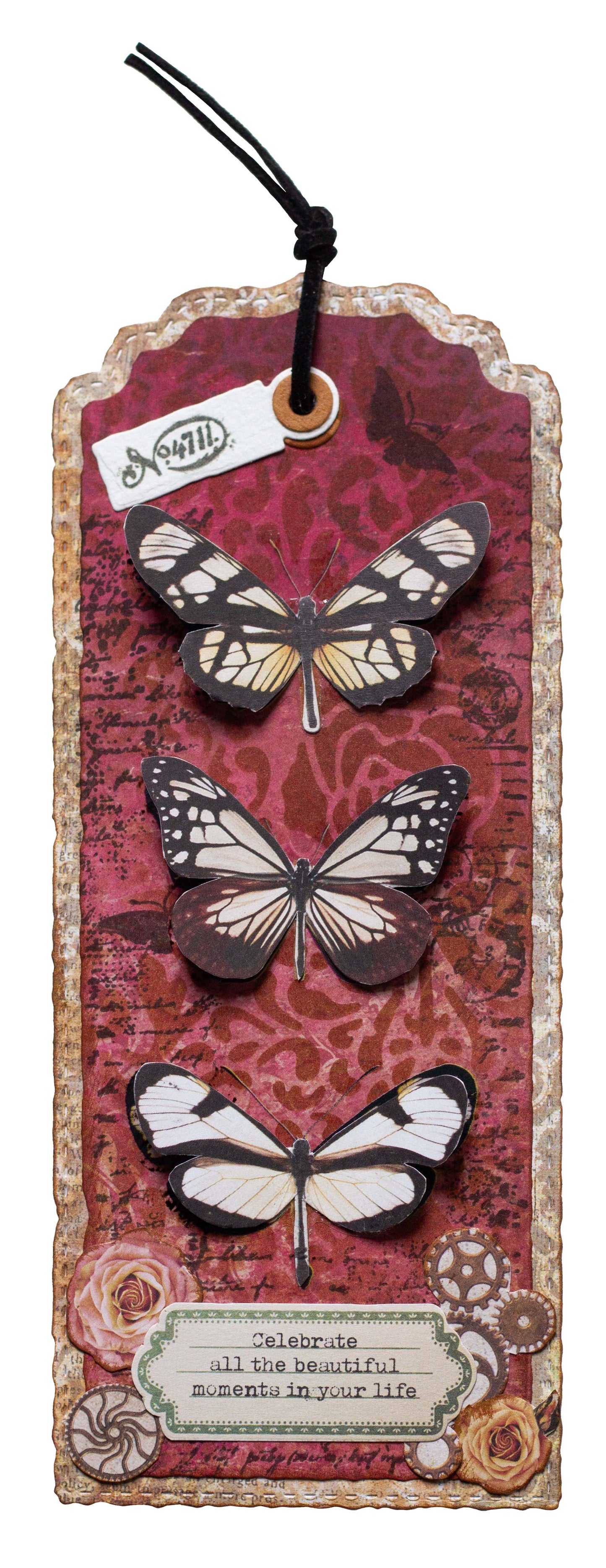 SL Cutting Dies Big Labels Grunge Collection 100x200x1mm 6 Pieces