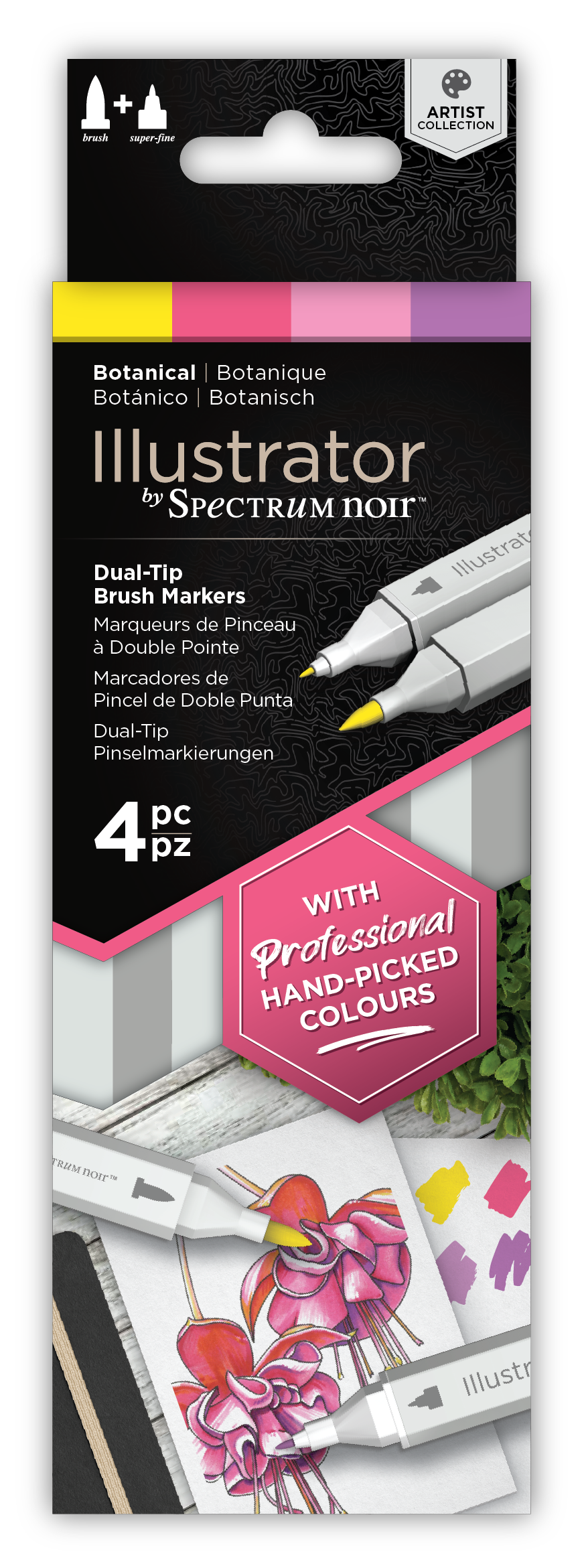 Spectrum Noir Illustrator (4PC) - Botanica