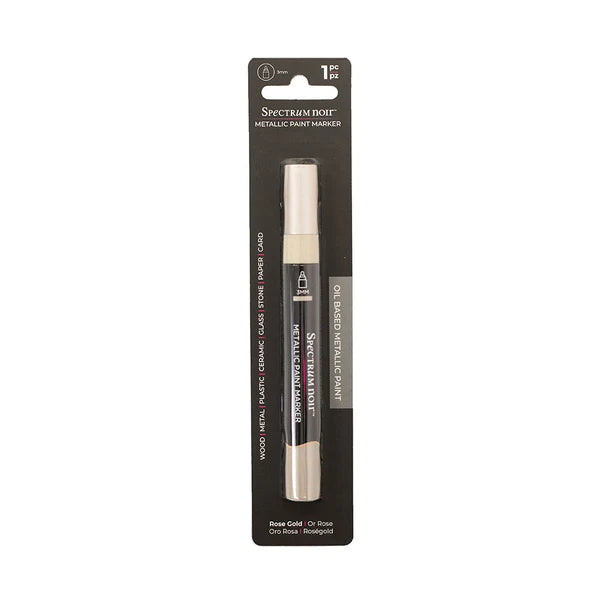 Spectrum Noir Metallic Paint Marker (1pc) – Rose Gold 3mm