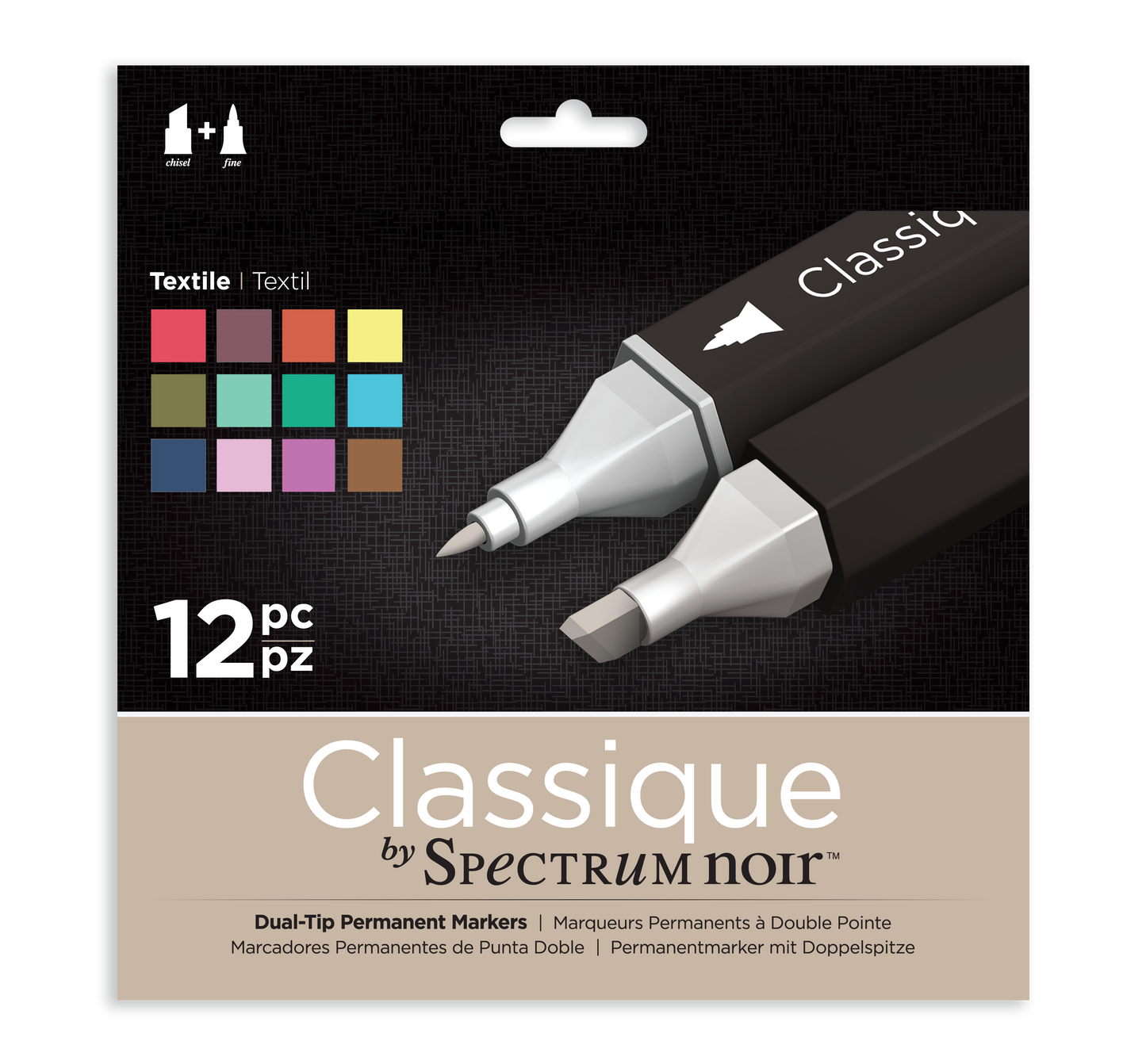 Spectrum Noir Classique (12PC) - Textile